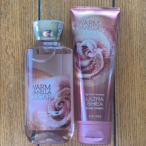 Warm Vanilla Sugar Shower Gel and Body Cream